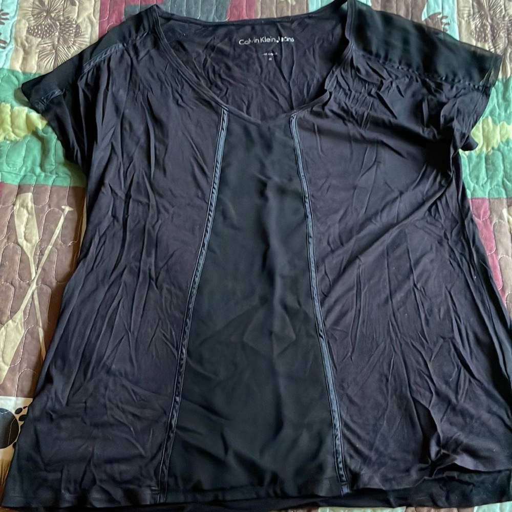 Black Calvin Klein Shirt, size medium